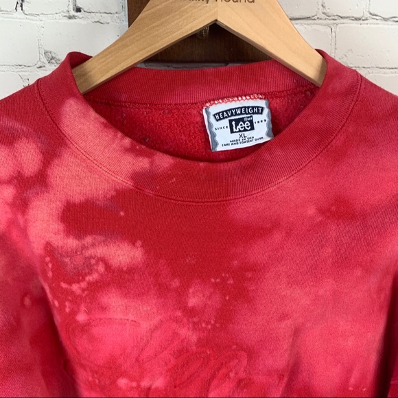 LILLY bleached cropped sweater ❤️ - Picture 3 of 4